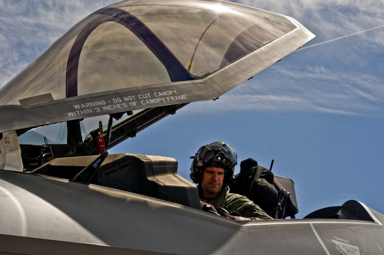 Forth F-35 Lightning II Arrives at Nellis